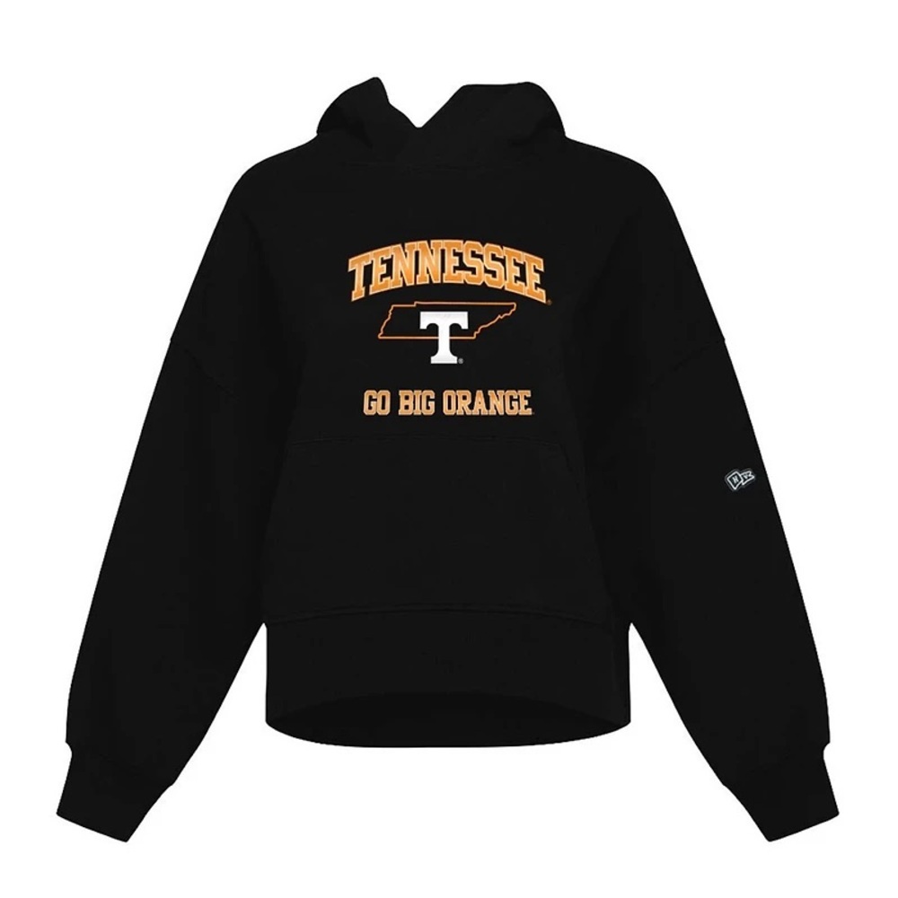 NWT Hype and Vice University of Tennessee Volunteers Cropped Weekender Hoodie